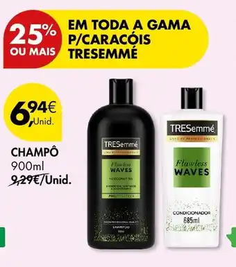 Pingo Doce TRESemmé Champô promoção