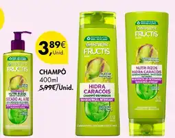 Pingo Doce Garnier fructis champô promoção