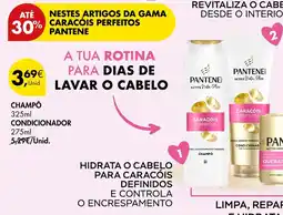 Pingo Doce Pantene champô/ condicionador promoção