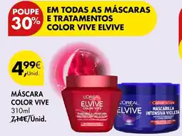 Pingo Doce Máscara color vive promoção