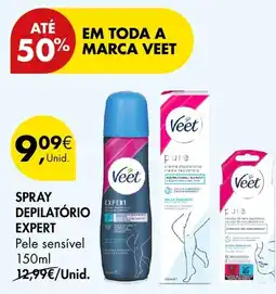 Pingo Doce Spray depilatório expert promoção
