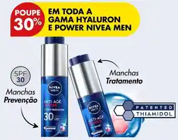 Pingo Doce Em toda a gama hyaluron e power nivea men promoção
