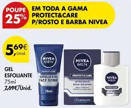 Pingo Doce Gel esfoliante nivea men promoção