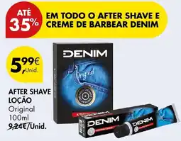 Pingo Doce After shave loção denim promoção