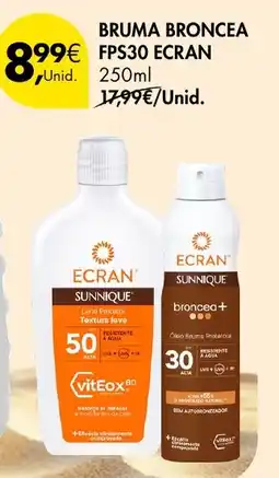 Pingo Doce Bruma broncea fps30 ecran promoção