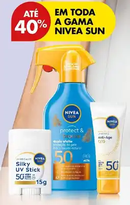 Pingo Doce Em toda a gama nivea sun promoção