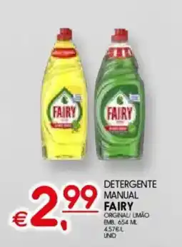 Meu Super Detergente manual fairy original/ limão promoção