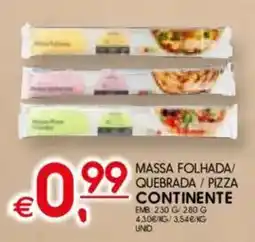 Meu Super Massa folhada/ quebrada/pizza continente promoção