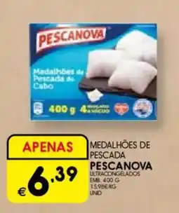 Meu Super Medalhões de pescada pescanova promoção
