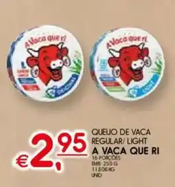 Meu Super Queijo de vaca regular/light a vaca que ri promoção