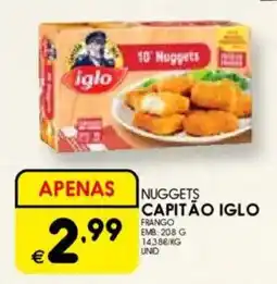 Meu Super Nuggets capitão iglo promoção