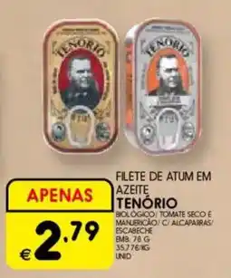Meu Super Filete de atum em azeite tenório promoção