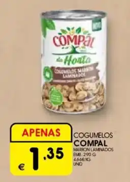 Meu Super Cogumelos compal promoção