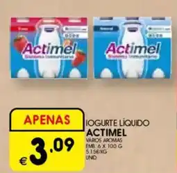 Meu Super Iogurte líquido actimel promoção