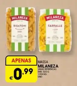 Meu Super Massa milaneza varias referencias promoção