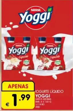 Meu Super Iogurte líquido yoggi promoção