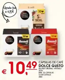 Meu Super Cápsulas de café dolce gusto promoção