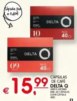 Meu Super Cápsulas de café delta q promoção