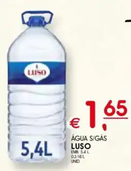 Meu Super Água s/gás luso promoção