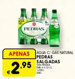 Meu Super Apenas água c/ gás natural pedras promoção