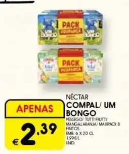 Meu Super Nectar compal/ um bongo promoção