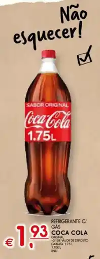 Meu Super Refrigerante c/ gas coca cola promoção