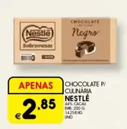 Meu Super Chocolate p/ culinaria nestlé promoção