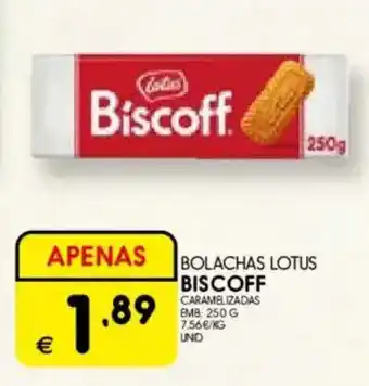 Bolachas lotus biscoff