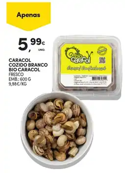 Continente Caracol cozido branco bio caracol promoção