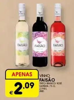 Meu Super Vinho faisão promoção