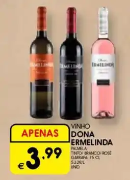 Meu Super Vinho dona ermelinda promoção