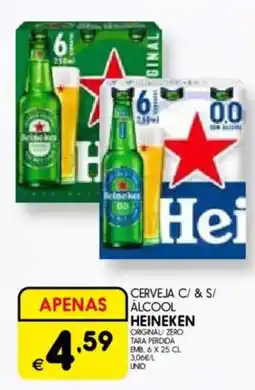 Meu Super Cerveja c/ & s/ álcool heineken promoção