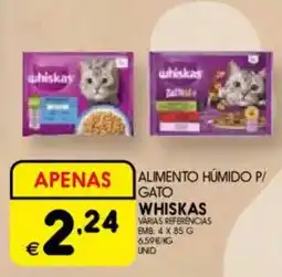 Meu Super Alimento humido p/ gato whiskas promoção