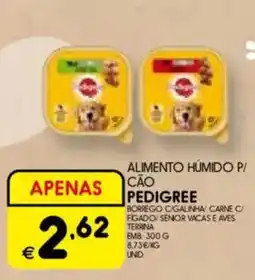 Meu Super Alimento humido p/ cão pedigree promoção