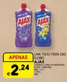 Meu Super Lava tudo festa das flores ajax promoção