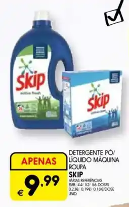 Meu Super Detergente po/ liquido máquina roupa skip promoção