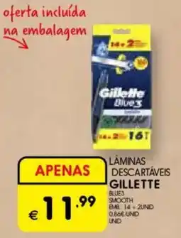Meu Super Laminas descartáveis gillette promoção
