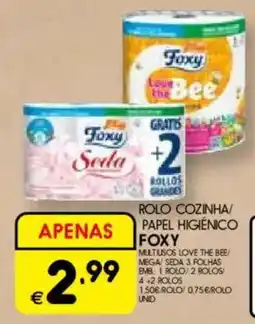 Meu Super Rolo cozinha/ papel higienico foxy promoção