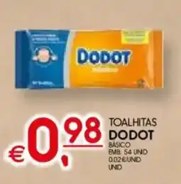 Meu Super Toalhitas dodot promoção