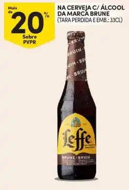 Continente Na cerveja c/ álcool da marca brune promoção