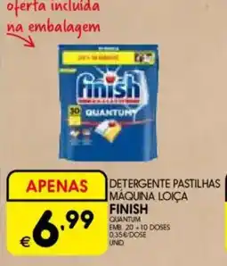 Meu Super Detergente pastilhas maquina loiça finish promoção