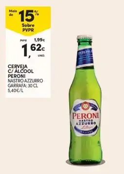 Continente Cerveja c/ álcool peroni promoção