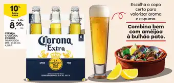 Continente Cerveja c/ álcool corona promoção