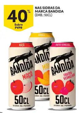 Continente Nas sidras da marca bandida promoção