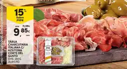 Continente Tábua charcutaria italiana c/ azeitona corte del gusto promoção