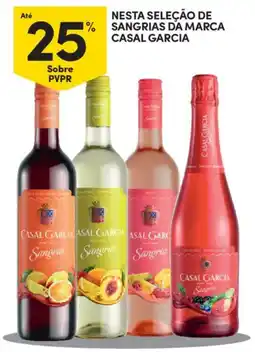 Continente Nesta seleção de sangrias da marca casal garcia promoção