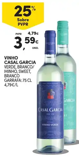 Continente Vinho casal garcia promoção
