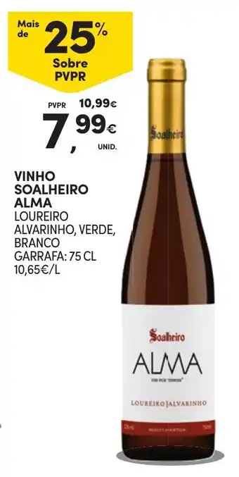 Continente Vinho soalheiro alma promoção