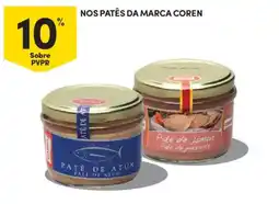 Continente Nos patês da marca coren promoção