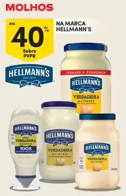 Continente Na marca hellmann's promoção